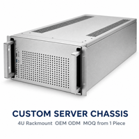 Châssis de serveur TZR 4U, fabrication sur mesure en tôle, découpe laser, poinçonnage, boîtier de montage en rack de précision, pièces de boîtier, usine