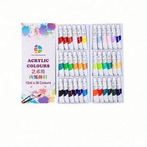 Professional Watercolor <b>Painting</b> Tube Set 12 Colors <b>for</b> Artists with <b>Canvas</b> Compatibility Includes Brush & Palette - Product Image 1