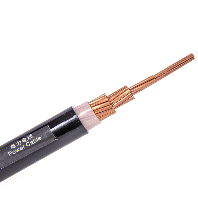 PVC Power Cable VV VLV 0.6/1kV NYY-J Single Core Copper Aluminum Conductor Electrical Power Cable
