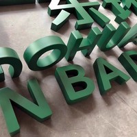Letrero Comercial 3D Personalizado con Logotipo, Letrero Electrónico para Negocios, Tienda, Empresa, Restaurante, Letras de Acero Inoxidable, Logotipo Metálico 3D