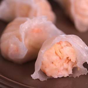Battre congelé chinois prêt à manger boulette à la vapeur douce boulette de crevettes en cristal congelé - Product Image 2