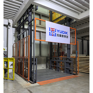 Monte-charge électrique à rail de guidage, capacité de 5 tonnes, hauteur de 9 m, acier inoxydable anti-corrosion pour monte-charge à rail de guidage - Product Image 2