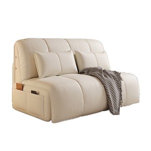 Cama Inteligente Moderna Minimalista Estilo Crema, Plegable, Doble Uso, Resistente a Arañazos, Multifuncional, Individual/Doble DDSFC03, Diseño Plegable - Product Image 2