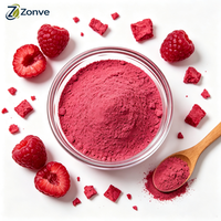 Natuurlijk frambozenpoeder, antioxidant grondstof voor functionele voedingsproducten, frambozenpoeder