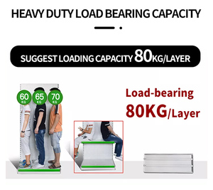 Scaffale degli scaffali degli scaffali del supermercato dell'esposizione del metallo della drogheria dell'alimento resistente su misura all'ingrosso della fabbrica per il negozio al dettaglio - Product Image 2
