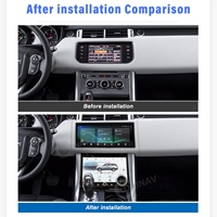 Autoradio GPS Android 12 de 12,3 pouces pour Land Range Rover Sport L494 2013-2019 avec système d'origine Lecteur DVD de voiture
