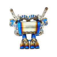 Tuyaux d'échappement à soupapes en titane LK OEM ODM Catback Quad Tips Bleu Or pour Lamborghini Aventador LP700-4 LP750-4 SV V12 Personnalisé