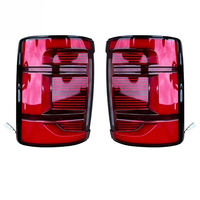 Feux arrière à LED (paire gauche et droite) avec lentille rouge 12V – Accessoires d'éclairage de carrosserie automobile de remplacement pour BYD Shark 6 Pickup