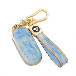 Funda Protectora Plegable de TPU Suave GSAISI para Llaves de Coche LEAPMOTOR C01/C11/T03, Anillos para Llaves y Llaveros - Product Image 3