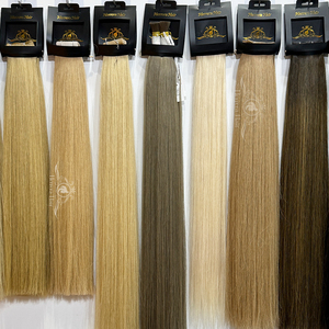 100% ต่อผมแท้แบบบราซิลเลี่ยนมีหนังกำพร้าตามธรรมชาติ - Product Image 2
