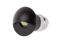 Éclairage de pont de plancher demi-lune 1w basse tension 12v dc RGB lampe de chemin de sol led à couleur changeante
