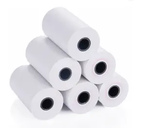 Rolo de papel térmico Coreless 80*80mm para caixa registradora, preço de atacado de fábrica na China