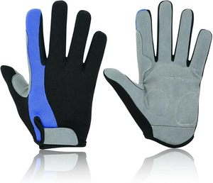 SMX ถุงมือออกกำลังกายครึ่งนิ้วสำหรับชายและหญิง, ถุงมือหนังระบายอากาศกันกระแทกสำหรับจักรยานเสือภูเขาขี่จักรยานสำหรับยิมและกีฬา - Product Image 4