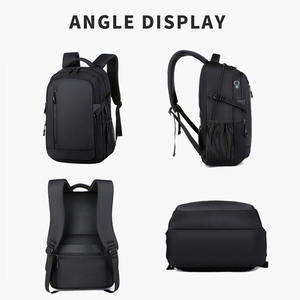 Custom Men's Large Laptop <b>Backpack</b> <b>Waterproof</b> Oxford Outdoor Travel Business School Use Usb Smart <b>Backpack</b> - Product Image 2