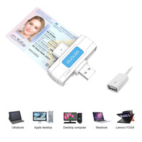 Usb Pembaca Kartu Atm Cac Id Chip Ic Kartu Bank Smart Lipat Smart Card Reader Kompatibel