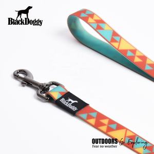 Correa de Goma para Perro BlackDoggy Designers, Diseño Caleidoscopio, Impermeable, Ecológica, con Liberación Rápida, Cintas de Poliéster Estampadas, Personalizada - Product Image 2