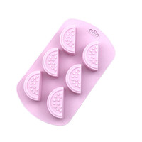 Individuelle 3d Antihaft-BPA-freie Fruchtgeläform Silikonkuchenform, Kinder handgemachte Plätzchenform