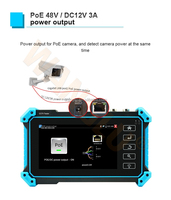 Testeur CCTV 5 pouces IPC-5200C Plus Full 8MP IP CVI TVI AHD SDI Analogique 6-en-1