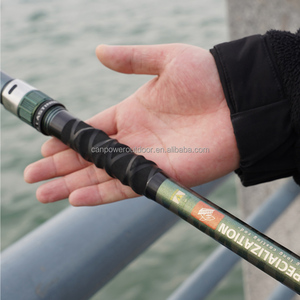 Caña de Surf de tres secciones al por mayor, 3,6, 3,9, 4,2 metros, caña de Surf de fibra de carbono, fundición súper dura de largo alcance para pesca en agua salada - Product Image 3