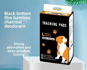 Almohadilla desechable de entrenamiento para cachorros al por mayor, absorción de orina para perros, adición de olor a carbón de bambú grueso, entrenamiento para mascotas - Product Image 6