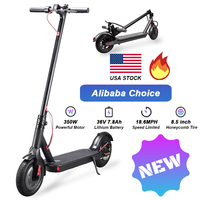 Scooter électrique pour adulte femme, moteur 350W, vitesse 30 km/h, batterie lithium, frein à disque, deux roues, cyclomoteur urbain, scooter électrique de ville.