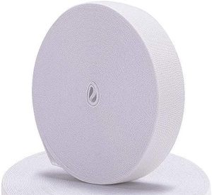 1 Bobine de Bande Élastique Tricotée Haute Élasticité, 157 Pouces, Blanche, Moderne, pour la Couture de Ceintures, Pantalons, Vêtements, Artisanat et Bricolage - Product Image 3