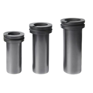 Kunden spezifischer Tiegel zum Schmelzen von Graphit tiegel mit guter Hitze beständigkeit und Quarz tiegel 1kg 2kg 4kg 5kg für Gold Silber - Product Image 6