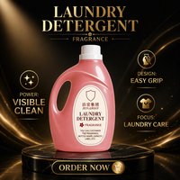 Lessive liquide en vrac Left Loop Vermilion Scarlet, lessive en poudre, capsules de lessive, produits de lavage, parfum et senteur