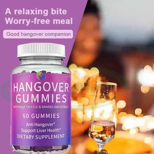 VitaSpring Gummies para aliviar la resaca, Etiqueta Privada, suplemento de desintoxicación del hígado, cardo mariano, antiresaca, gomitas veganas para la resaca - Product Image 2