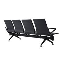 Chaise de salle d'attente de gare routière moderne Chaise d'attente de bureau d'aéroport d'hôpital Chaises d'acier inoxydable