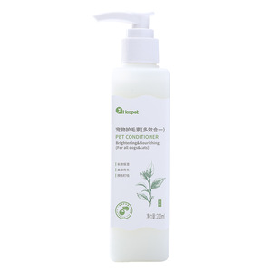 Huayuan Conditionneur pour animaux de compagnie 200ml Lait protecteur pour poils bouclés pour chiens Hydratant Anti-emmêlement Prévention des charges statiques - Product Image 4