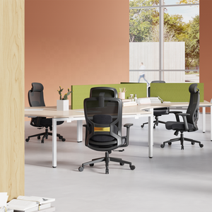 Silla giratoria ICON, silla ergonómica, muebles de oficina, sillas de oficina de diseño moderno, silla ejecutiva de lujo, silla ajustable - Product Image 2