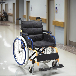 Silla de Ruedas Infantil Ergonómica de Aluminio Ligero en Oferta, Ancho del Asiento de 36 cm, Capacidad de 100 kg, Directo de Fábrica, Segura y Cómoda - Product Image 5