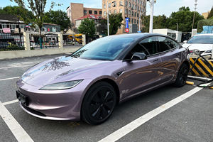 <span class=keywords><strong>Film</strong></span> de changement de couleur de voiture PET haut de gamme (rouleau rose nuage violet 1.52x16m) peinture protection anti-rayures Protection UV/IR 7.5mil d'épaisseur - Product Image 3