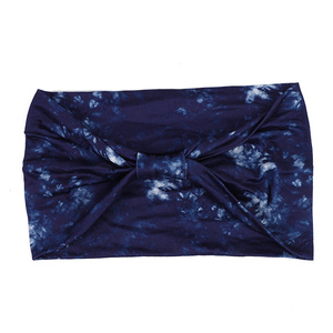 ربطة عنق بوهو عقدة عنفات اليوغا مرنة الرأس التفاف النساء عقال عقال واسعة أغطية الرأس عصابات الموضة إكسسوارات - Product Image 4