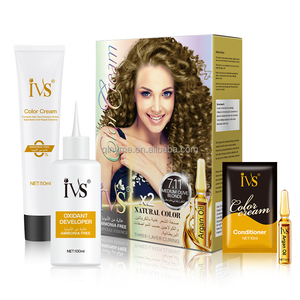 IVS Permanent Vin Rouge Couleur Cheveux Teinture Crème pour Salon Professionnel Usage Unisexe Longue Durée - Product Image 6