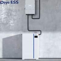 Deye AI-W5.1-B tersedia semua dalam satu LiFePO4 tegangan rendah 51.2V 100Ah 5,12 kWh baterai untuk penyimpanan energi surya rumah dan komersial