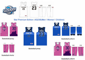 2025 баскетбольные майки Susugoo на заказ, новая командная форма, в том числе шорты, персонализированная Баскетбольная одежда - Product Image 2