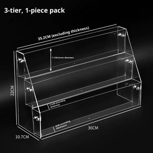 Nhà Máy Trực Tiếp Tùy Chỉnh 3Mm Dày Rõ Ràng <span class=keywords><strong>Acrylic</strong></span> Hiển Thị Kệ Tiên Tiến Phong Cách Cửa Hàng Đứng Triển lãm Thương Mại Hiển Thị Mỹ Phẩm - Product Image 1