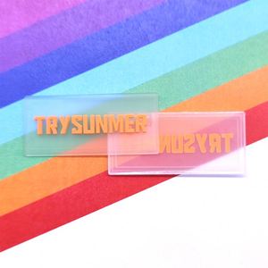 Étiquette en caoutchouc transparente personnalisée, patch en PVC transparent, patchs en silicone pour vêtements - Product Image 3