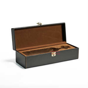 Scatole regalo in <span class=keywords><strong>cartone</strong></span> in carta cucite personalizzate per whisky spugna laminata opaca goffrata per l'imballaggio di bottiglie di vino - Product Image 2