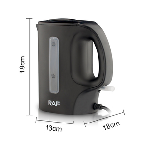 Rad merek portabel ketel air plastik kualitas 1L ketel listrik teko teh baja tahan karat - Product Image 3