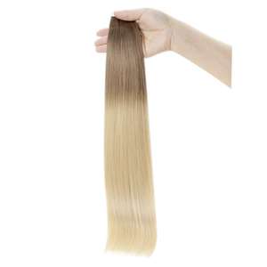 Extensions de cheveux indiennes 100% Remy de qualité supérieure 12A avec ruban adhésif résistant et double trame machine - Product Image 3