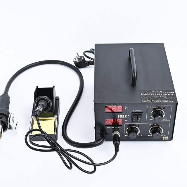 DGxinyibao852D+ Soldering Hot air Heat Rework Welding Solder Iron Repair Soldering Station Machine Rework Soldering Iron Station