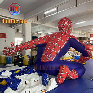 Tùy chỉnh bơm hơi khổng lồ Spiderman nhân vật hoạt hình <span class=keywords><strong>Inflatable</strong></span> siêu anh hùng <span class=keywords><strong>Inflatable</strong></span> Spider Man cho quảng cáo 3m - Product Image 4