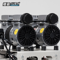 Compresseur d'air sans huile Juba 55L, 2 cylindres, type piston, pour usage dentaire et peinture