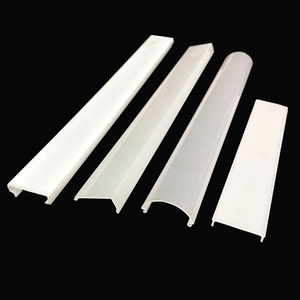 Tùy Chỉnh Trong Suốt Acrylic PMMA PC Đùn Nhựa Khuếch Tán Đèn Bìa Tuyến Tính Chụp Đèn Cho LED Chiếu Sáng - Product Image 4