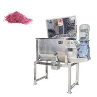 Mélangeurs à ruban 200l 500l 1000l pour poudre de fer, charbon actif, sel, en acier inoxydable