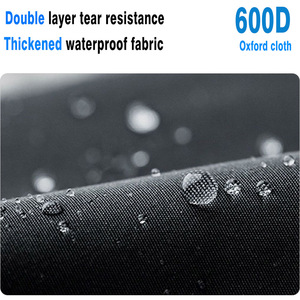 Chariot pliant portatif d'acier inoxydable avec la poignée de chariot de traction de main remorque pliable de Camping de plage pour le stockage et les outils - Product Image 5