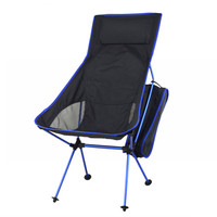 Chaise de camping pliante Jianfeng en alliage d'aluminium, grande taille, portable, pour extérieur, jardin, pêche - Chaise lune de style moderne pour l'extérieur